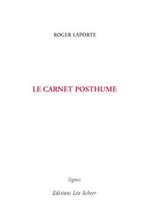 Le Carnet posthume