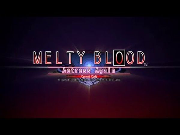 Melty Blood: Actress Again - Current Code