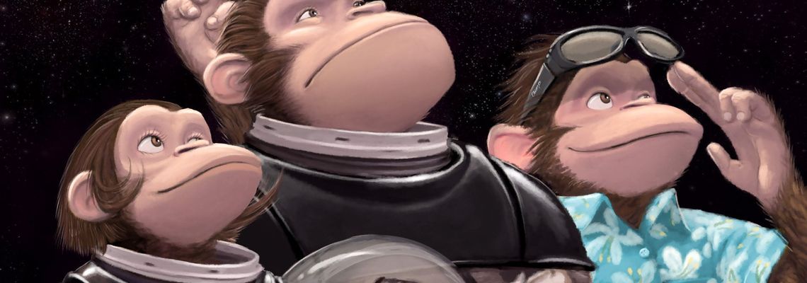 Cover Les Chimpanzés de l'espace