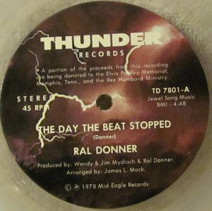 The Day The Beat Stopped / Rock On Me (Single)
