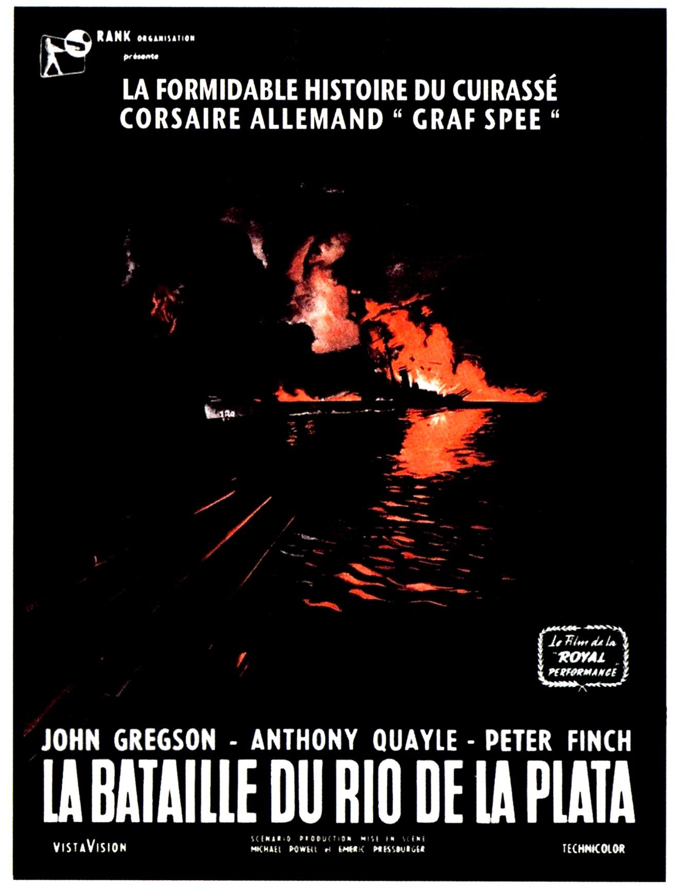 Bataille Du Rio De La Plata La Bataille du Rio de la Plata - Film (1956) - SensCritique