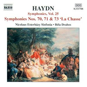 Symphonies, Vol. 25: Nos. 70, 71 & 73 "La Chasse"