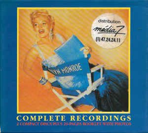 Marilyn Monroe Complete Recordings