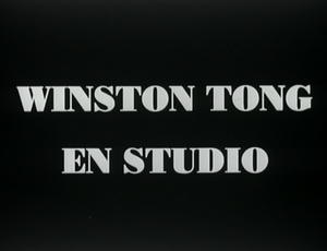 Winston Tong en studio