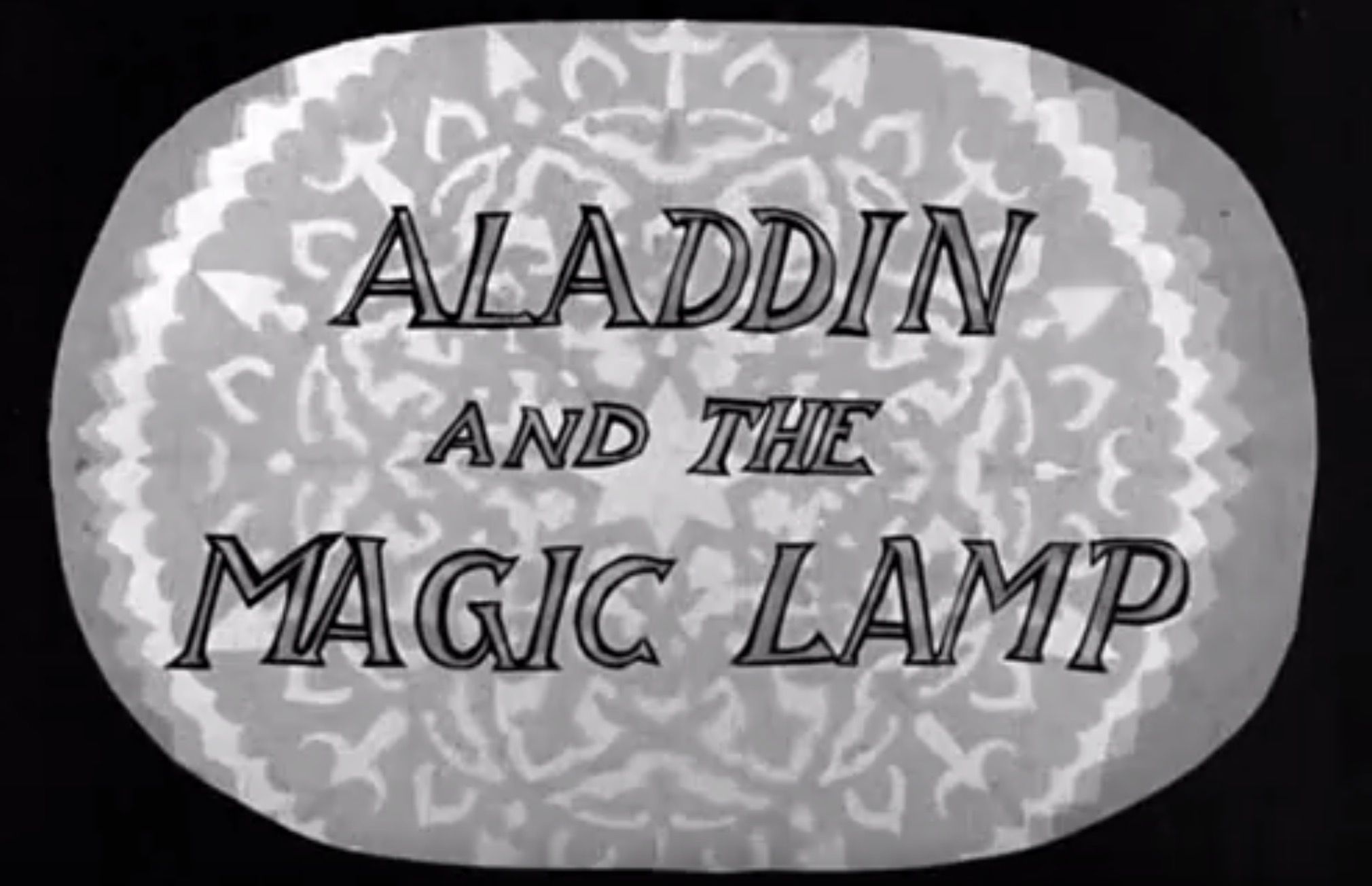 Aladin et la Lampe merveilleuse - Court-métrage d'animation (1954)
