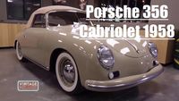 Porsche 356 cabriolet 1958