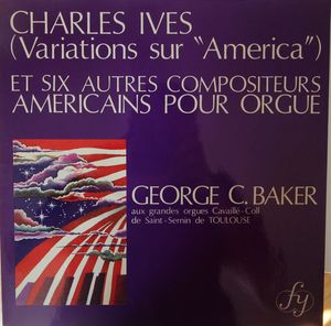 Variations sur « America » et six autres compositeurs américains pour orgue