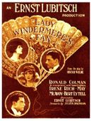 Affiche L'Éventail de Lady Windermere
