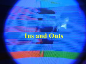 Ins and Outs (EP)