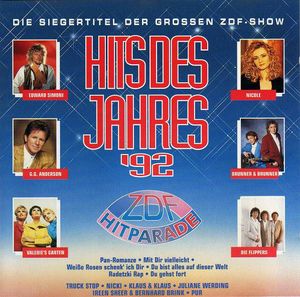 ZDF Hitparade - Hits des Jahres '92 - Die Siegertitel der grossen ZDF-Show