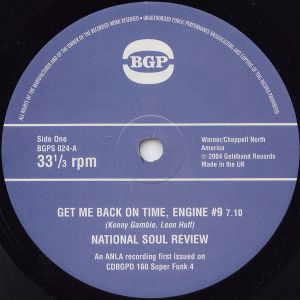 Get Me Back On Time, Engine #9 / Light My Fire (Single)