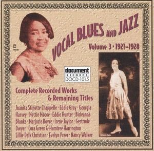 Vocal Blues & Jazz Volume 3 (1921-1928)
