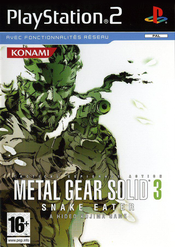 Jaquette Metal Gear Solid 3: Snake Eater Jaquette Metal Gear Solid 3: Snake Eater