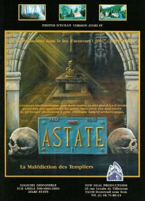 Astate : La malédiction des Templiers