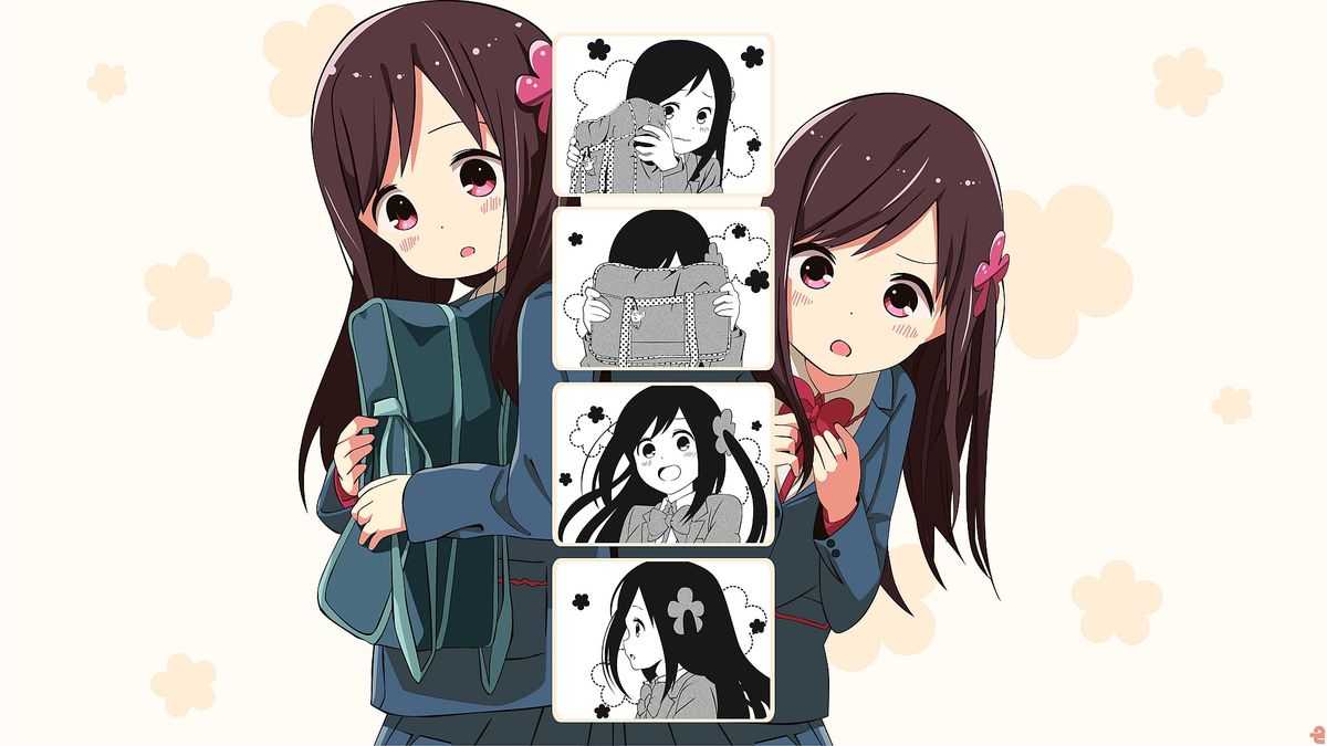  ROUNDMEUP Hitoribocchi no Marumaru Seikatsu Anime - Póster  (16.0 x 23.1 in) : Hogar y Cocina