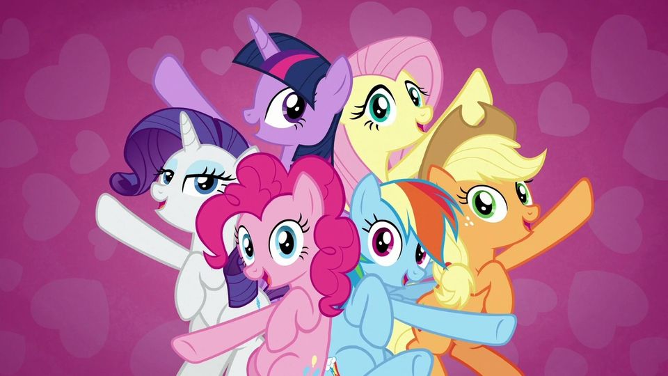 My Little Pony Les Amies C Est Magique Personnages Affiches, posters et images de My Little Pony: Les Amies... (2010)
