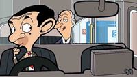 Mister Bean, chauffeur de taxi