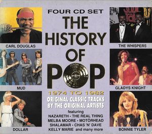 The History of Pop: 1974 to 1982
