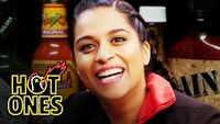 Lilly Singh Fears for Her Life While Eating Spicy Wings