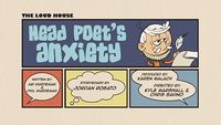 Head Poet's Anxiety