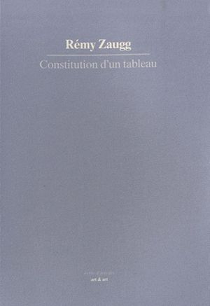 Constitution d’un tableau