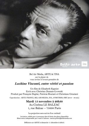 Luchino Visconti, entre vérité et passion