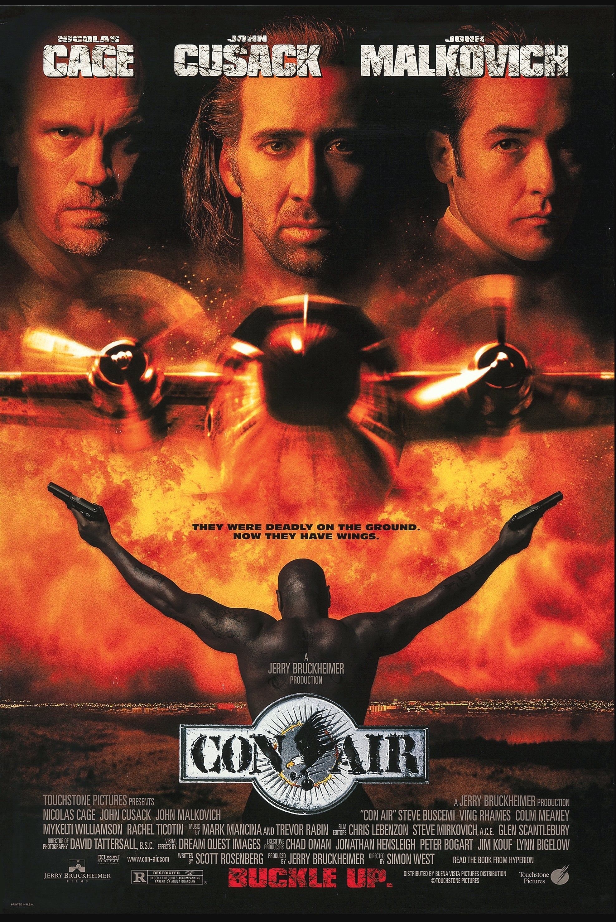 Les Ailes De L Enfer Musique Dans L Avion Affiches, posters et images de Les Ailes de l'enfer (1997)