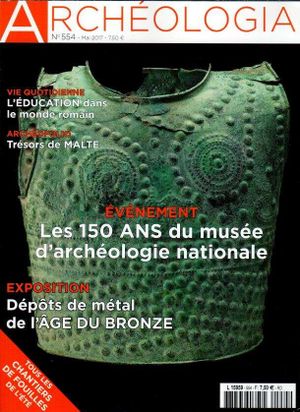 Archeologia n° 554 : Les 150 ans du musée d'archéologie nationale