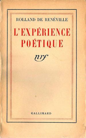 L'expérience poétique