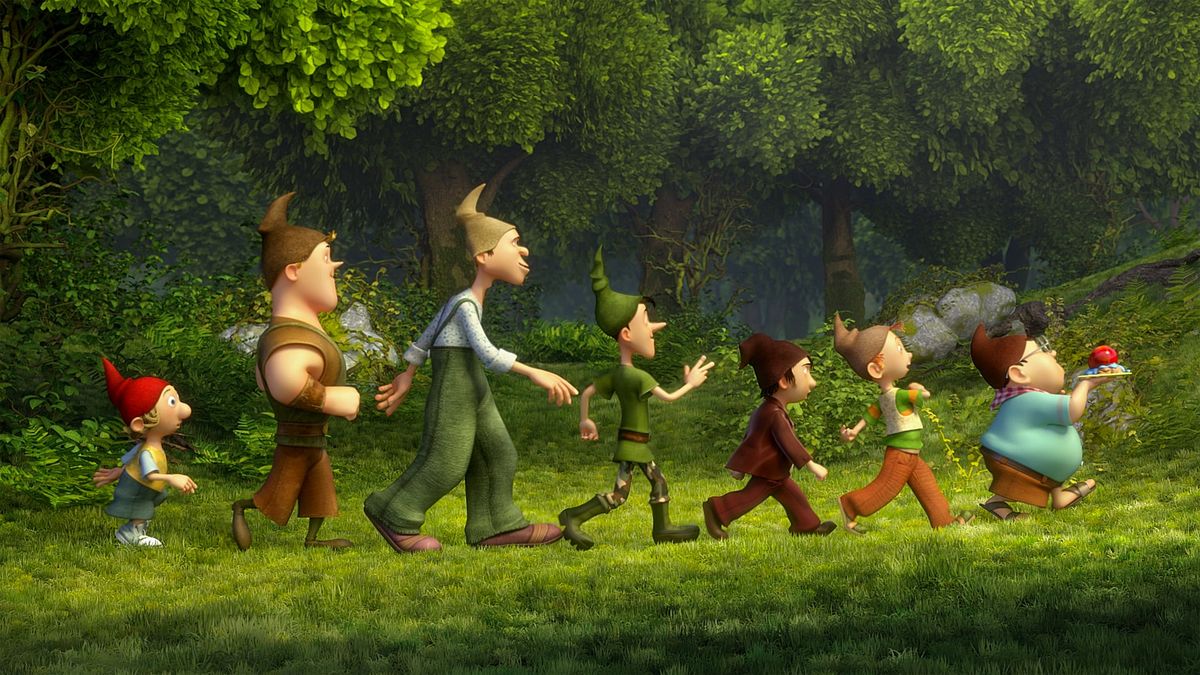 Belle Au Bois Dormant Et Les 7 Nains