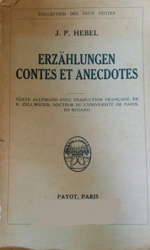 Contes et anecdotes