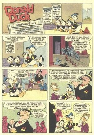 Test en eaux troubles - Donald Duck