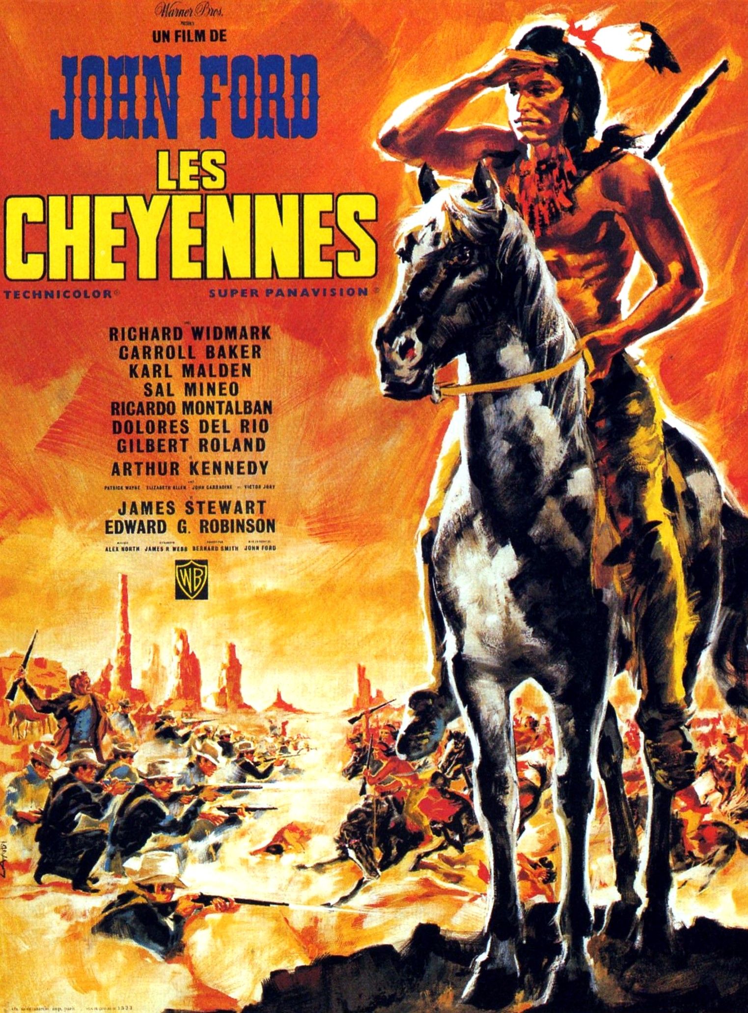 Les Cheyennes Film 1964 Senscritique