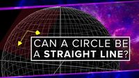 Can a Circle Be a Straight Line?