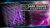 Did Dark Energy Just Disappear?