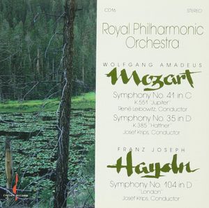 Mozart: Symphonies nos. 35 & 41 / Haydn: Symphony no. 104