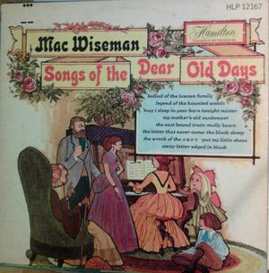 Songs of the Dear Old Days