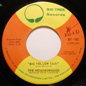 Big Yellow Taxi / You Could Be Born Again (Single)