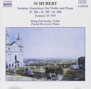 Sonata for Violin and Piano in A minor, D. 385: I. Allegro moderato