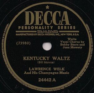 Kentucky Waltz / Bubbles in the Wine (Lawrence Welk's Theme Song) (Single)