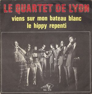 Viens sur mon bateau blanc / Le Hippy repenti (Single)