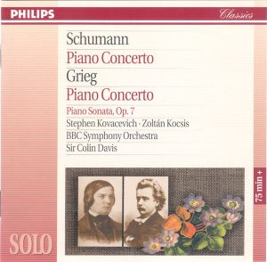 Schumann: Piano Concerto in A minor op. 54 / Grieg: Piano Concerto in A minor op. 16 / Piano Sonata in E minor op. 7
