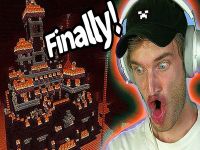 I found a Nether Castle in Minecraft! - Part 12