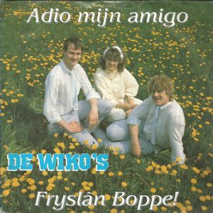 Adio mijn amigo / Fryslân boppe! (Single)