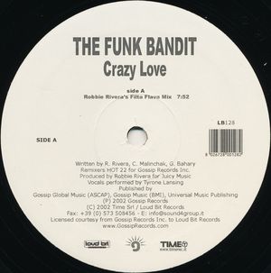 Crazy Love (Robbie Rivera's Filta Flava mix)