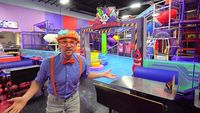 Blippi Plays at the Indoor Play Place!
