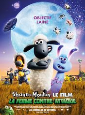 Affiche Shaun le Mouton, le film : La ferme contre-attaque Affiche Shaun le Mouton, le film : La ferme contre-attaque