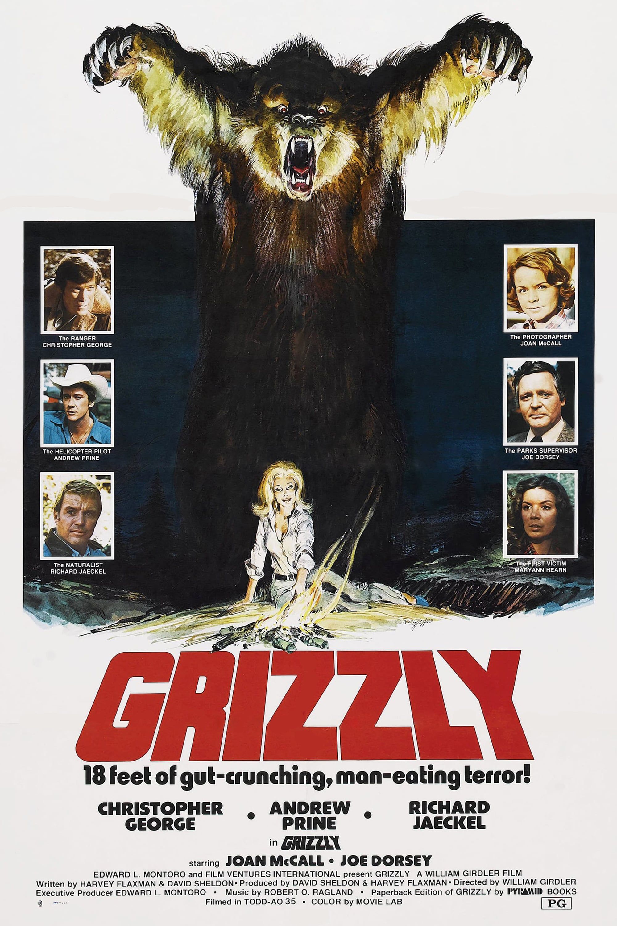 Grizzly Le Monstre De La Forêt Affiches, posters et images de Grizzli, le monstre de la... (1976)