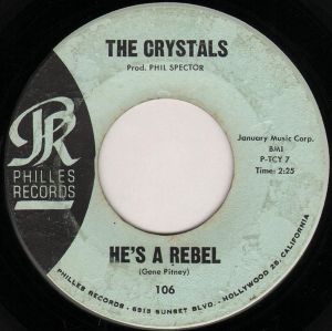 He's a Rebel / I Love You Eddie (Single)