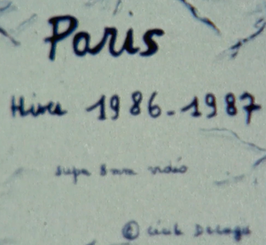 Paris hiver 1986-1987